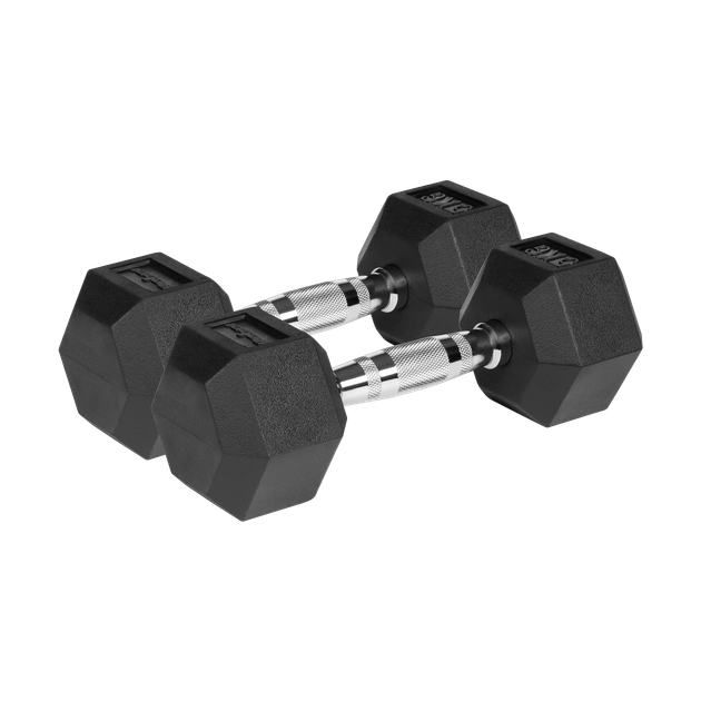 Гантелі з чавуну Rebel HEX 2x5 кг - изображение 2