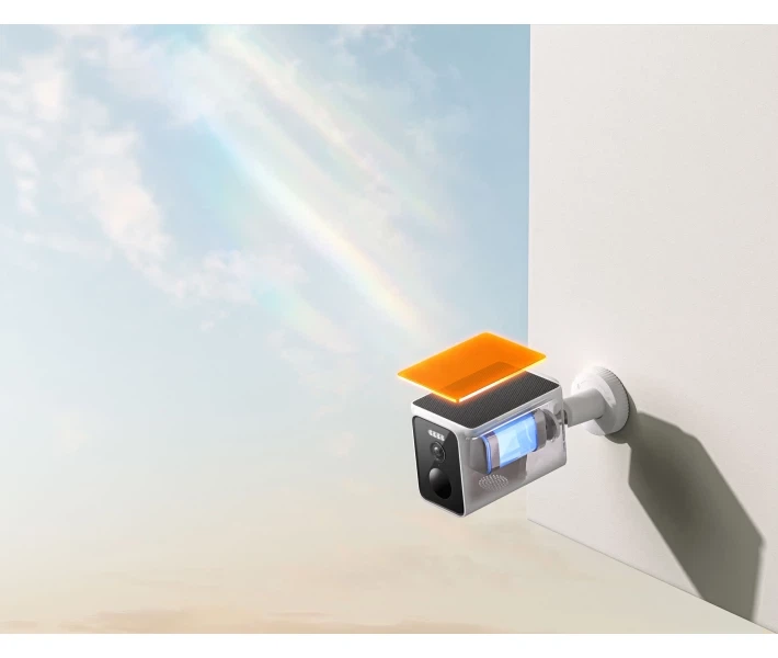 IP-камера Xiaomi Solar Outdoor Camera BW400 Pro Комплект сонячної панелі (BHR7747GL) - зображення 7