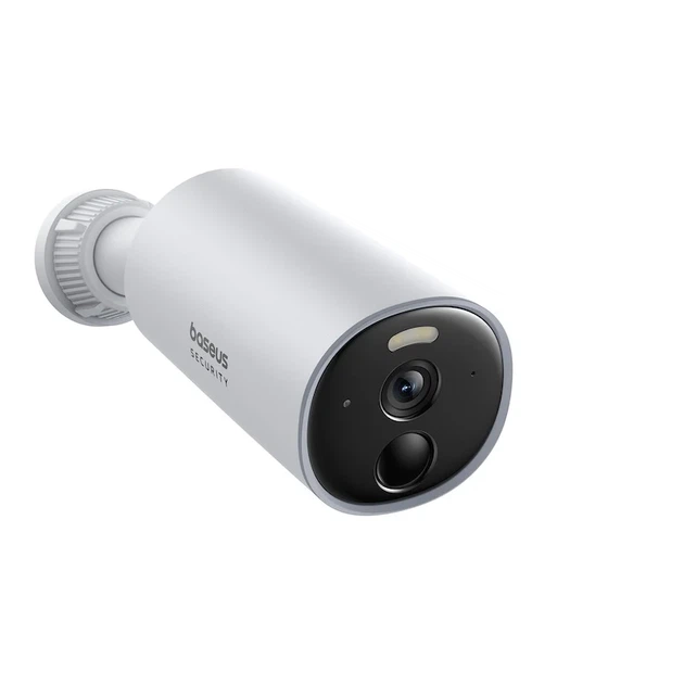 IP-камера Baseus B1 Outdoor 2K 145° Пластик Білий 20,2х17х8,7 см - зображення 6