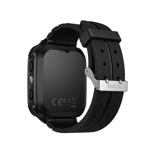 Дитячий смарт-годинник HOCO Y105 1,44" GPS чорний ABS 52х41х15 мм - зображення 3