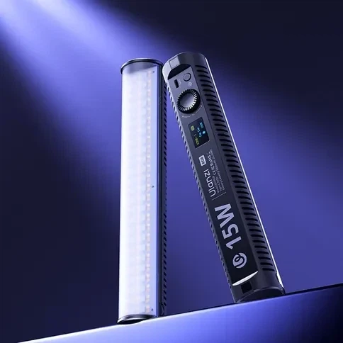 Лампа Ulanzi B15RGB 15W Tube Light LED 250x43x42,2 мм ABS Чёрная - изображение 9