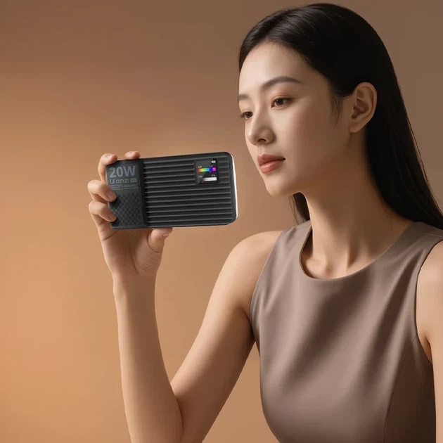 Накамерное светло Ulanzi K20 RGB 20W светодиодное 158x86x42,5 мм пластик черное - изображение 4