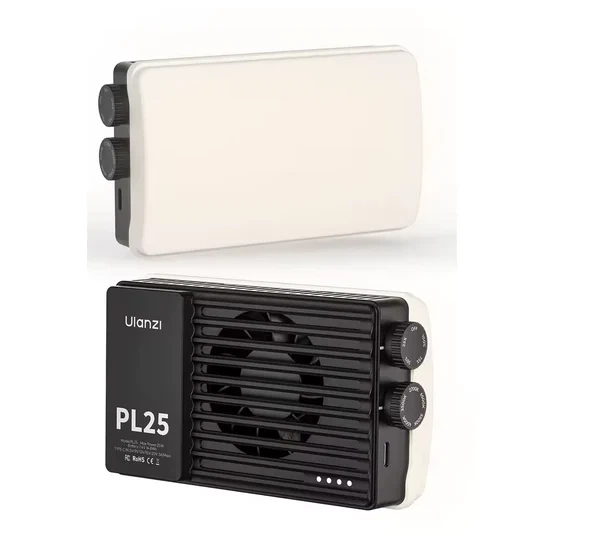 Видеосвет Ulanzi PL25 LED 134x78x40 мм Черный 4000 mAh - изображение 3