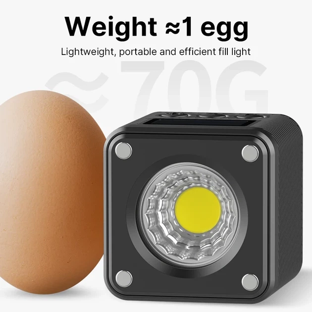 Видеосвет LED Ulanzi L2 Bi-color 5W ABS-пластик черный IP68 70 г - изображение 17
