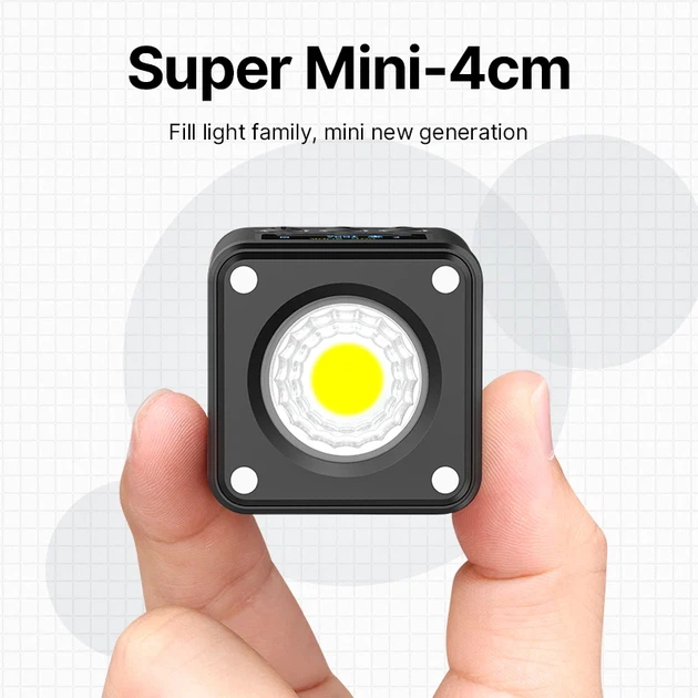 Видеосвет LED Ulanzi L2 Bi-color 5W ABS-пластик черный IP68 70 г - изображение 19
