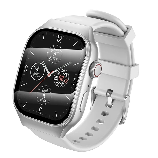 Смарт-годинник HOCO Y33 2,01" Bluetooth 5.3 Silver 200 mAh - Фото 1 Смарт-годинник HOCO Y33 2,01" Bluetooth 5.3 Silver 200 mAh - зображення 1