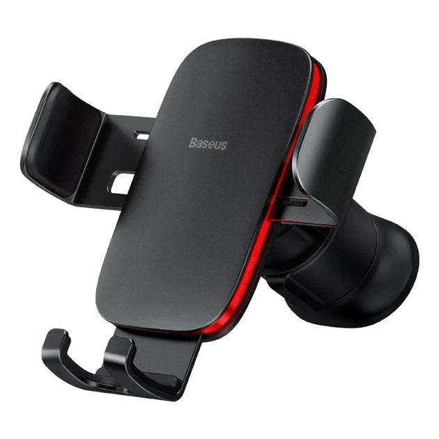 Автотримач Baseus Metal AgeⅡ Gravity Car Mount на дефлектор чорний 88x110x133 мм метал-пластик - Фото 1 Автотримач Baseus Metal AgeⅡ Gravity Car Mount на дефлектор чорний 88x110x133 мм метал-пластик - зображення 1