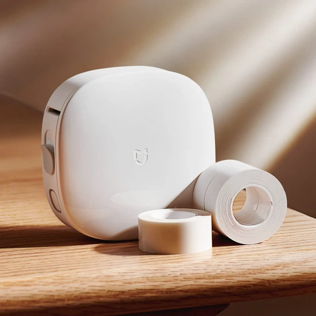 Термопринтер Xiaomi Mi Home Label Printer Set 80x31x80 мм Белый - изображение 3