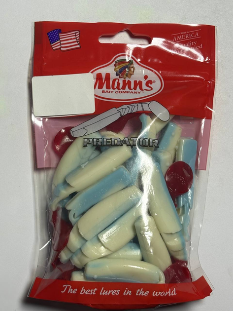 Силикон Mann's Predator #3 90mm M066BU/RT-W 2023 (за 1шт),PD3-M066BU/RT-W 2023 - изображение 2
