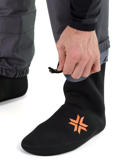Полукомбинезон заброд Norfin PILOT STOCKINGFOOT серый мембранный One Size - изображение 11