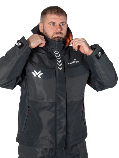 Костюм демисезонный Norfin BOAT 2 S NORTEX BREATHABLE Space Gray - Фото 5 Костюм демисезонный Norfin BOAT 2 S NORTEX BREATHABLE Space Gray - изображение 5