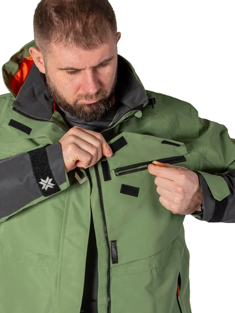 Костюм демісезонний Norfin ALPHA 2 NORTEX BREATHABLE S зелений - зображення 9