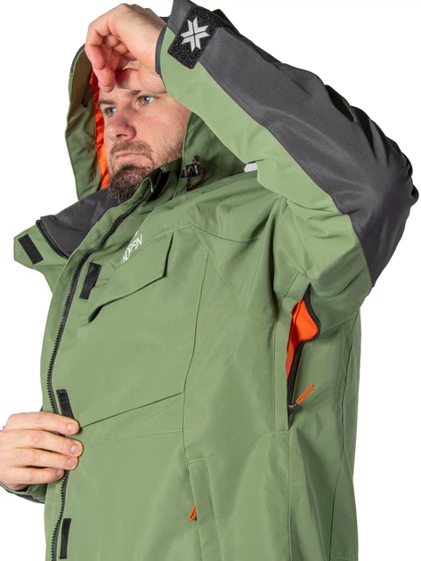 Костюм демісезонний Norfin ALPHA 2 NORTEX BREATHABLE S зелений - зображення 10