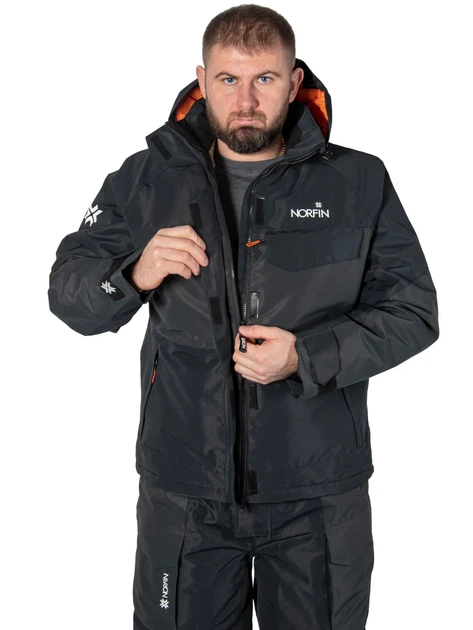 Костюм демисезонный Norfin BOAT 2 S NORTEX BREATHABLE Space Gray - Фото 7 Костюм демисезонный Norfin BOAT 2 S NORTEX BREATHABLE Space Gray - изображение 7