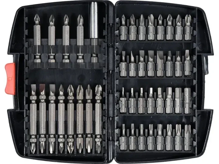 Набір біт YATO 1/4" з тримачем 45 шт YT-04620 - Фото 2 Набір біт YATO 1/4" з тримачем 45 шт YT-04620 - зображення 2