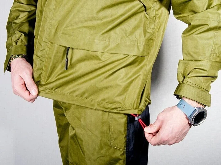 Костюм демисезонный Norfin SHELL 2 водонепроницаемый NORTEX BREATHABLE L хаки - изображение 4