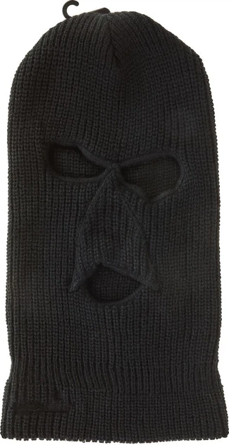 Шапка-маска Norfin KNITTED BL зимняя L черная полиэстер защита от ветра - изображение 2