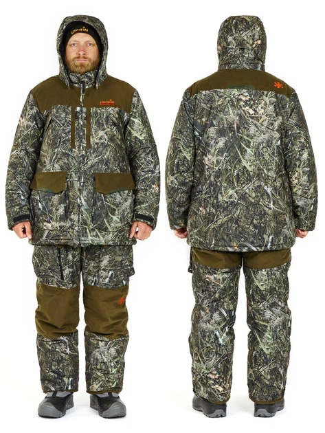 Костюм зимовий Norfin BOAR CAMO 04 мембранний XL Камо - зображення 2