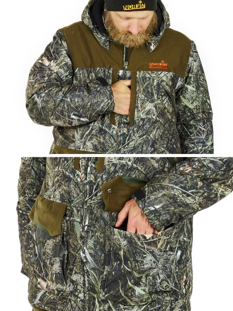 Костюм зимовий Norfin BOAR CAMO 04 мембранний XL Камо - зображення 5