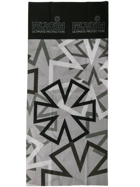 Шарф-бандана Norfin BANDANA GREY эластичный полиэстер One Size серый - изображение 2