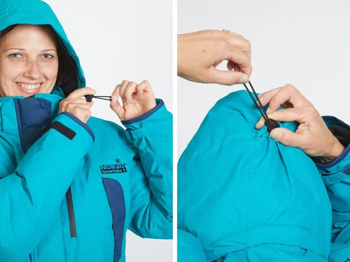 Костюм зимний Norfin Women SNOWFLAKE 2 XS Полиэстер Синий - Фото 13 Костюм зимний Norfin Women SNOWFLAKE 2 XS Полиэстер Синий - изображение 13