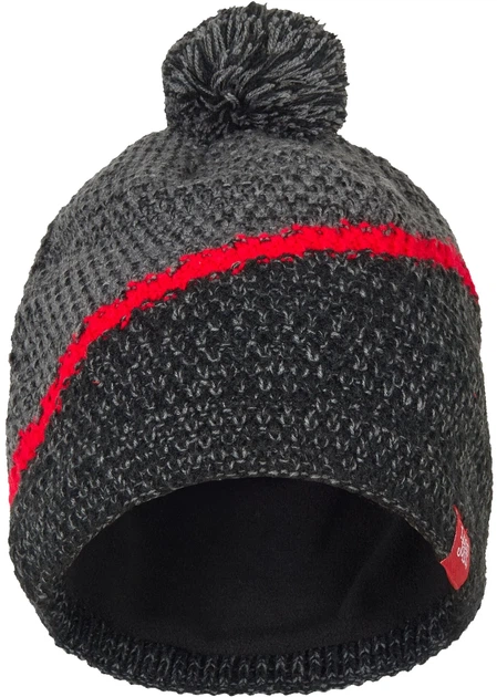 Шапка Lucky John KARMA XL 100% акрил черная вязаная с флисовой подкладкой зимняя - Фото 2 Шапка Lucky John KARMA XL 100% акрил черная вязаная с флисовой подкладкой зимняя - изображение 2
