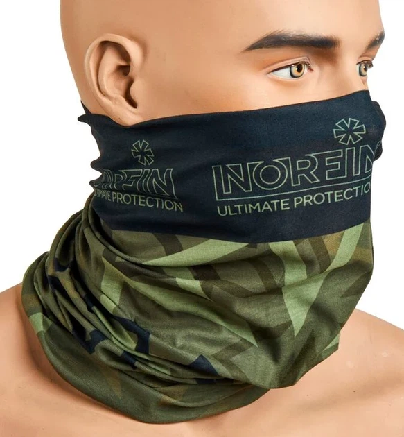 Шарф-бандана Norfin BANDANA GREEN эластичный полиэстер One Size зеленый - Фото 3 Шарф-бандана Norfin BANDANA GREEN эластичный полиэстер One Size зеленый - изображение 3