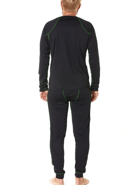 Термобелье Norfin THERMO LINE 2 XL Хлопок Черный Зимнее - изображение 3