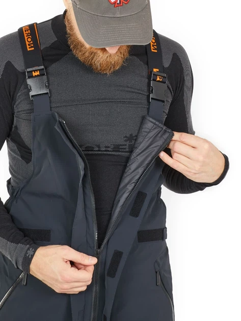 Костюм демисезонный Rebel Pro Gray 20000 мм Toray Dermizax One Size серый - изображение 7
