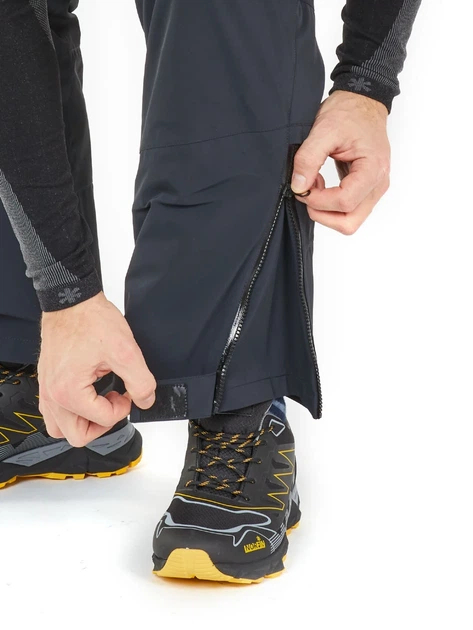 Штаны полукомбинезон Norfin REBEL PRO PANTS M серый Toray Dermizax водонепроницаемость 20000 мм - изображение 7