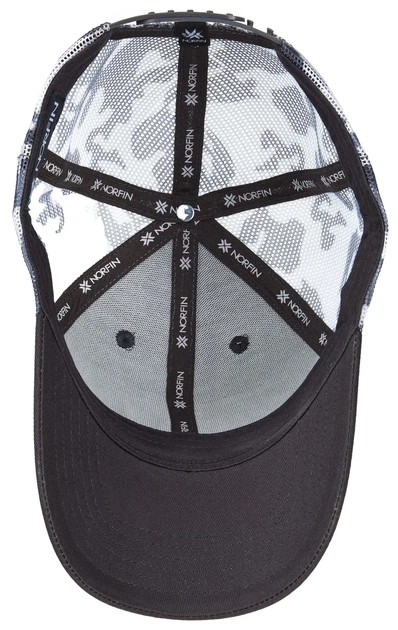 Бейсболка Norfin GREY/BLACK сетка Серый/Черный - Фото 4 Бейсболка Norfin GREY/BLACK сетка Серый/Черный - изображение 4