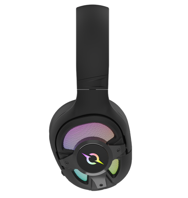 Słuchawki gamingowe AQIRYS ARA Dual Mode: Wireless 2.4GHz Bluetooth Wired black (AQRYS_ARABK) - obraz 9