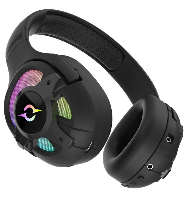 Słuchawki gamingowe AQIRYS ARA Dual Mode: Wireless 2.4GHz Bluetooth Wired black (AQRYS_ARABK) - obraz 12