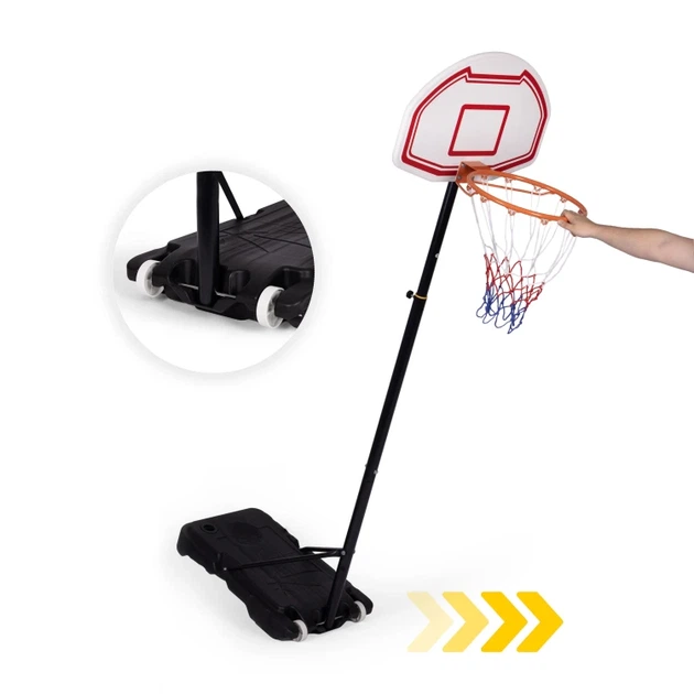Kosz do koszykówki MovePro Regulowana wysokość 165 - 210 cm QSG-S018 (5905817009831) - Zdjęcie 7 Kosz do koszykówki MovePro Regulowana wysokość 165 - 210 cm QSG-S018 (5905817009831) - obraz 7