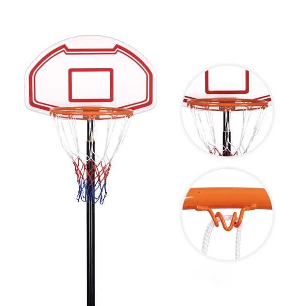 Kosz do koszykówki MovePro Regulowana wysokość 165 - 210 cm QSG-S018 (5905817009831) - Zdjęcie 5 Kosz do koszykówki MovePro Regulowana wysokość 165 - 210 cm QSG-S018 (5905817009831) - obraz 5