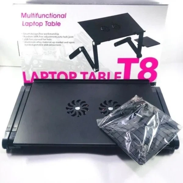 Столик трансформер для ноутбука Laptop Table T8 АБС - Фото 5 Столик трансформер для ноутбука Laptop Table T8 АБС - зображення 5