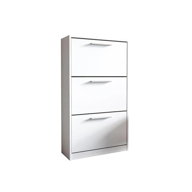 Тумба для обуви на 3 отделения для прихожей ST0021 Moreli 590×1200×280 Белый - Фото 2 Тумба для обуви на 3 отделения для прихожей ST0021 Moreli 590×1200×280 Белый - изображение 2