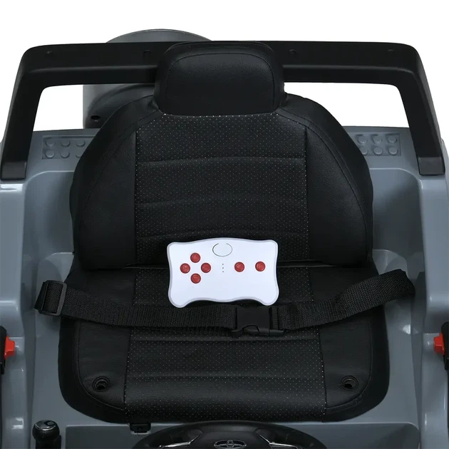 Детский электромобиль джип BAMBI Toyota Land Cruiser M 5101EBLR-11 серый, экокожа, EVA, MP3, Bluetooth, FM - Фото 6 Детский электромобиль джип BAMBI Toyota Land Cruiser M 5101EBLR-11 серый, экокожа, EVA, MP3, Bluetooth, FM - изображение 6