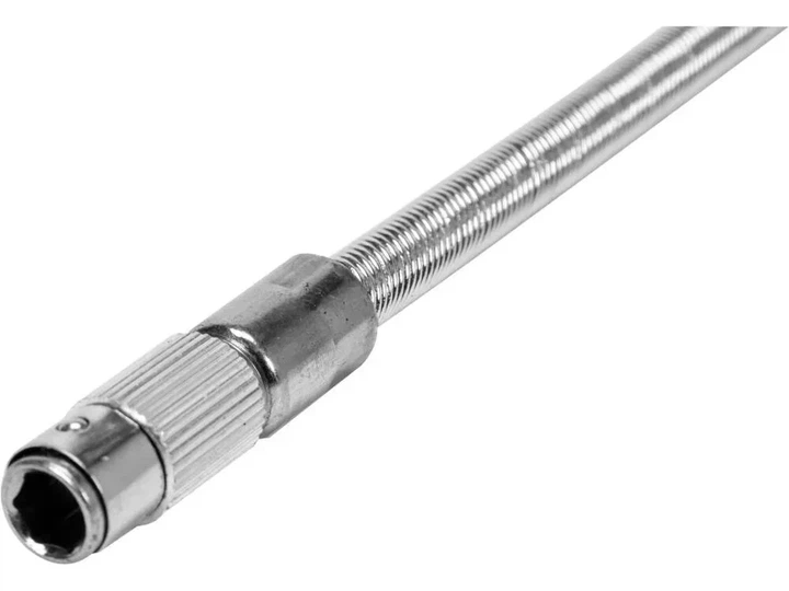 Гибкий держатель бит YATO HEX 1/4" длина 300 мм YT-14001 - Фото 4 Гибкий держатель бит YATO HEX 1/4" длина 300 мм YT-14001 - изображение 4