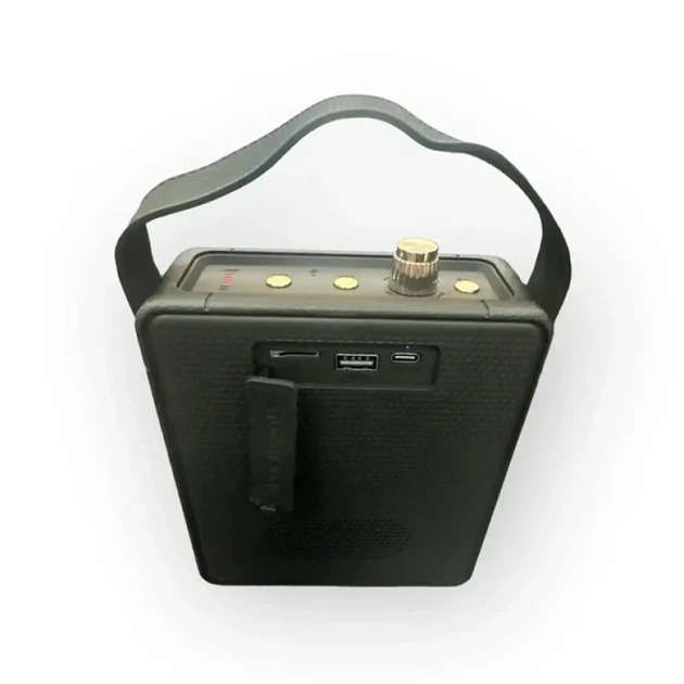 Портативная колонка беспроводная STOCKWELL W2 BT Bluetooth аккумуляторная Черный (MX-00009902) - изображение 2