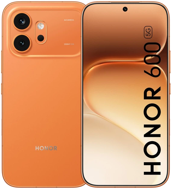 Смартфон Honor 600 12/512GB Orange Global - Фото 1 Смартфон Honor 600 12/512GB Orange Global - изображение 1
