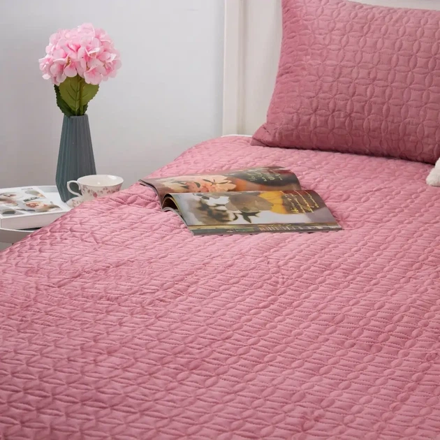 Покривало ТЕП "VELOUR" Mesa rose/Мозаїка, 240x260 - изображение 3