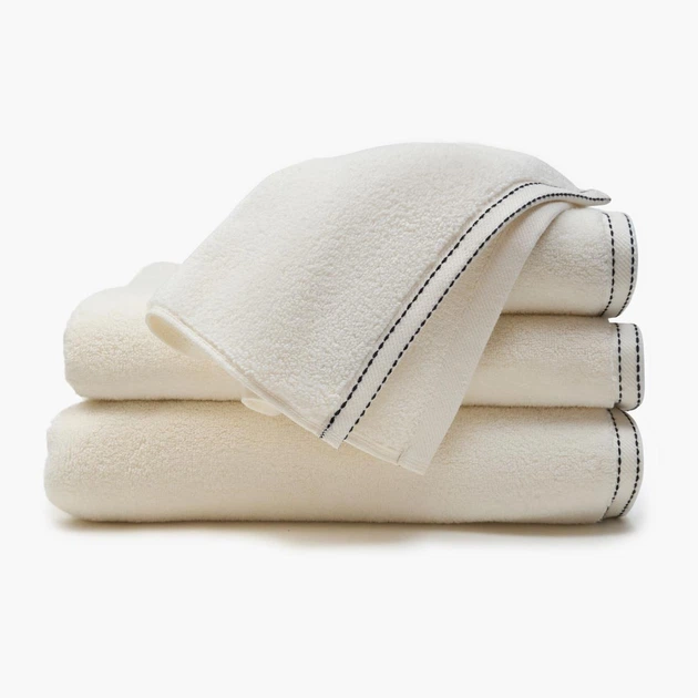 Полотенце MBM HOME "След ветра" 30x50 см айвори/шпилька (BT-17 S IVORY/PIN) - изображение 7