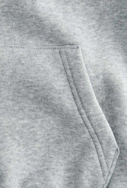 Дитяче тепле худі для хлопчика H&M 110-116 см Сірий меланж (26070606C) - Фото 2 Дитяче тепле худі для хлопчика H&M 110-116 см Сірий меланж (26070606C) - зображення 2