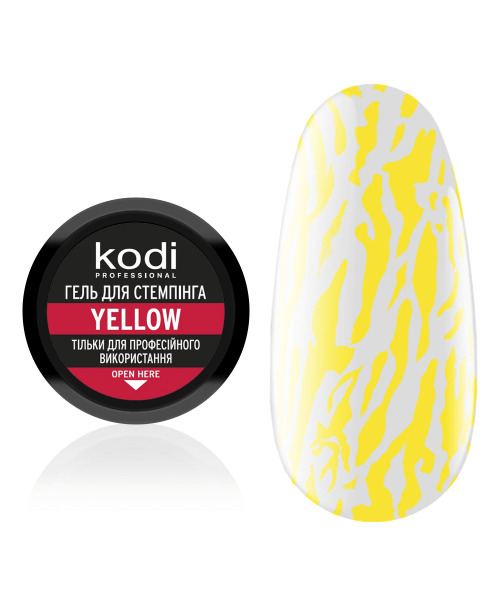 Гель для стемпинга Stamping Gel Yellow, 4 мл - Фото 1 Гель для стемпинга Stamping Gel Yellow, 4 мл - изображение 1