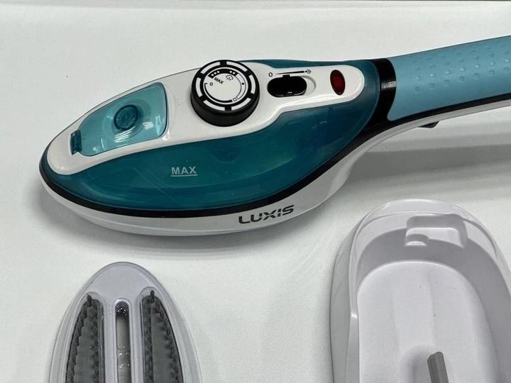 Відпарювач Luxis ATC-278 900 Вт ручна парова щітка-праска 100 мл із 2 насадками - зображення 3
