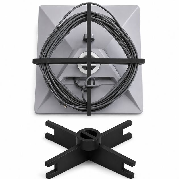 Тримач кабелю Starlink Mini Pipe Mount Cable Holder органайзер кабелю 3D-друк аксесуари Starlink Mini - изображение 5