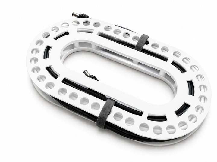Котушка для кабелю Starlink Mini — Starlink Mini Cable Reel — органайзер для зберігання і транспортування кабелю Сірий - изображение 2