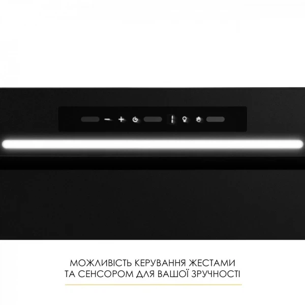 Вытяжка weilor lumina wbg 69 black matte silence - зображення 10