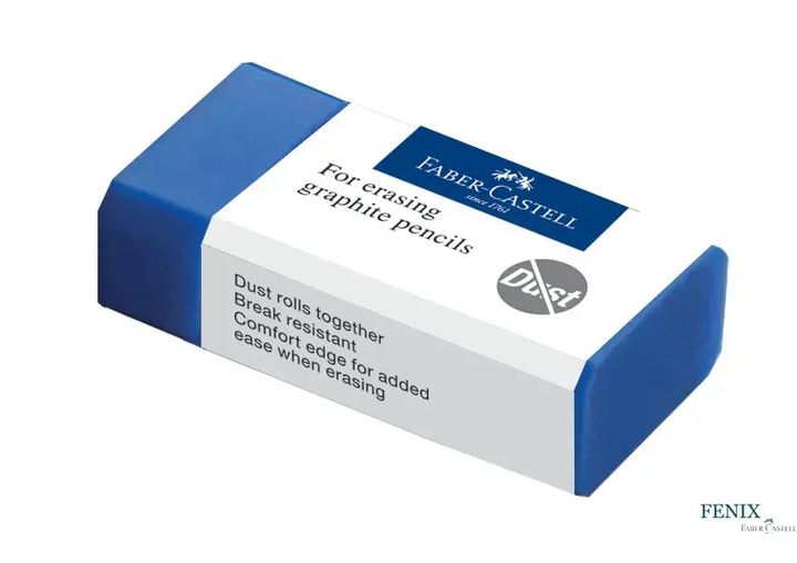 Олівець графітовий Faber-Castell 217083 GRIP Blue 2001 B 3шт+ластик+чинка /217083/ - изображение 7